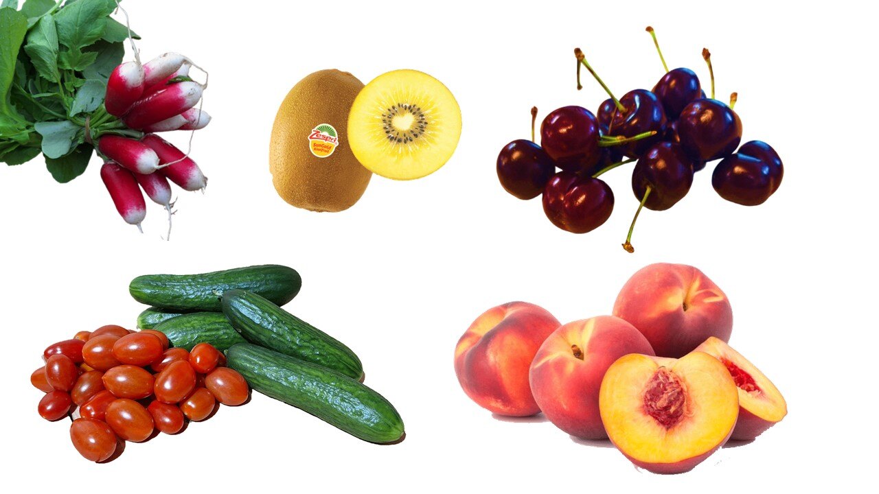 groente snacks seizoensfruit