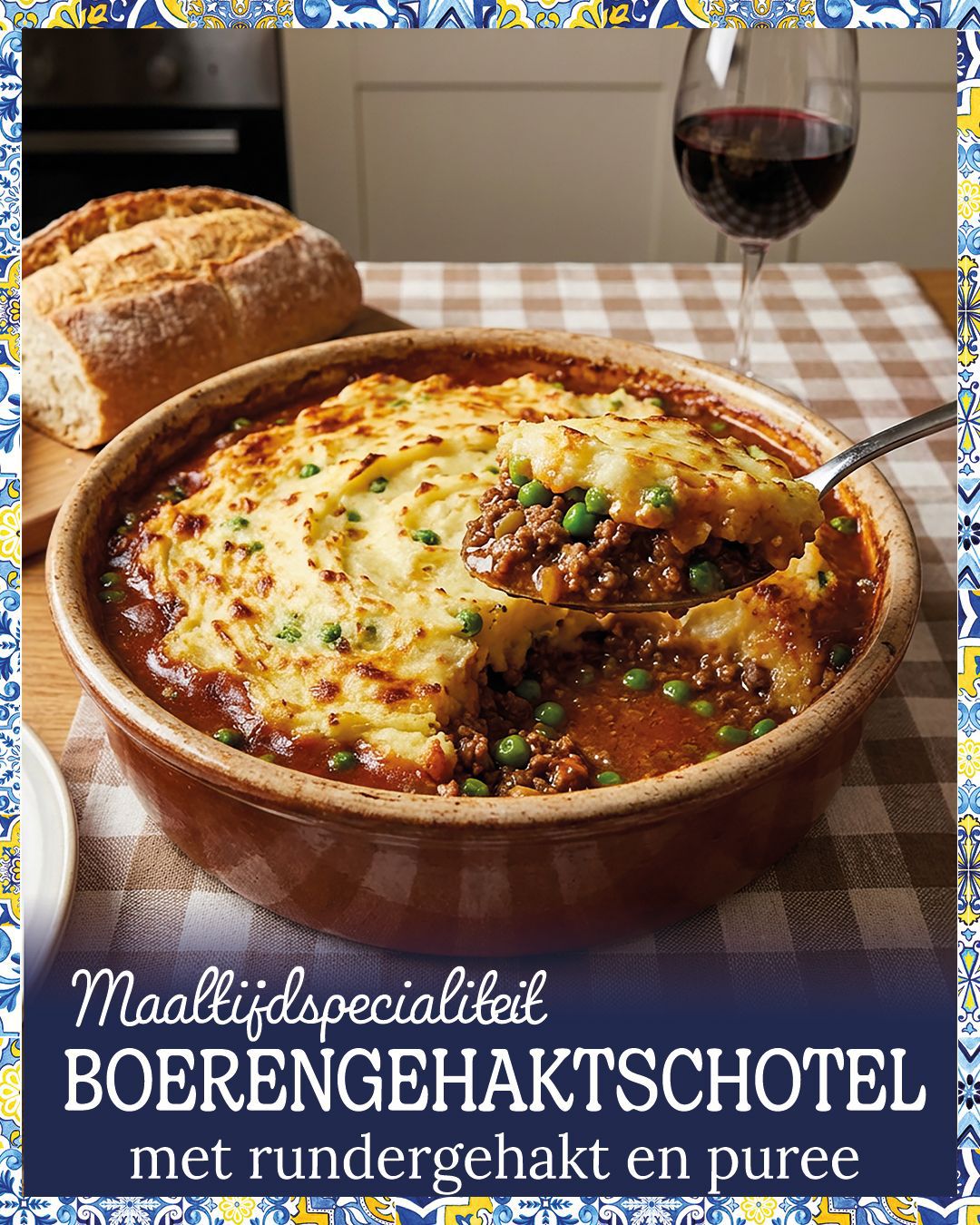 Boetengehaktschotel Boetengehaktschotel