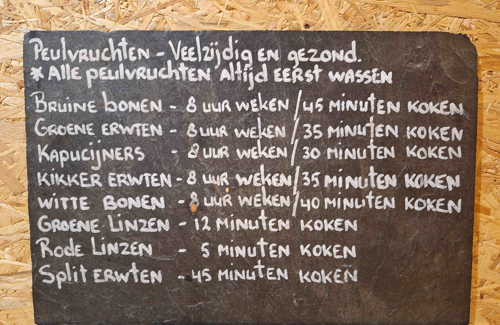peulvruchten bereiding peulvruchten bereiding