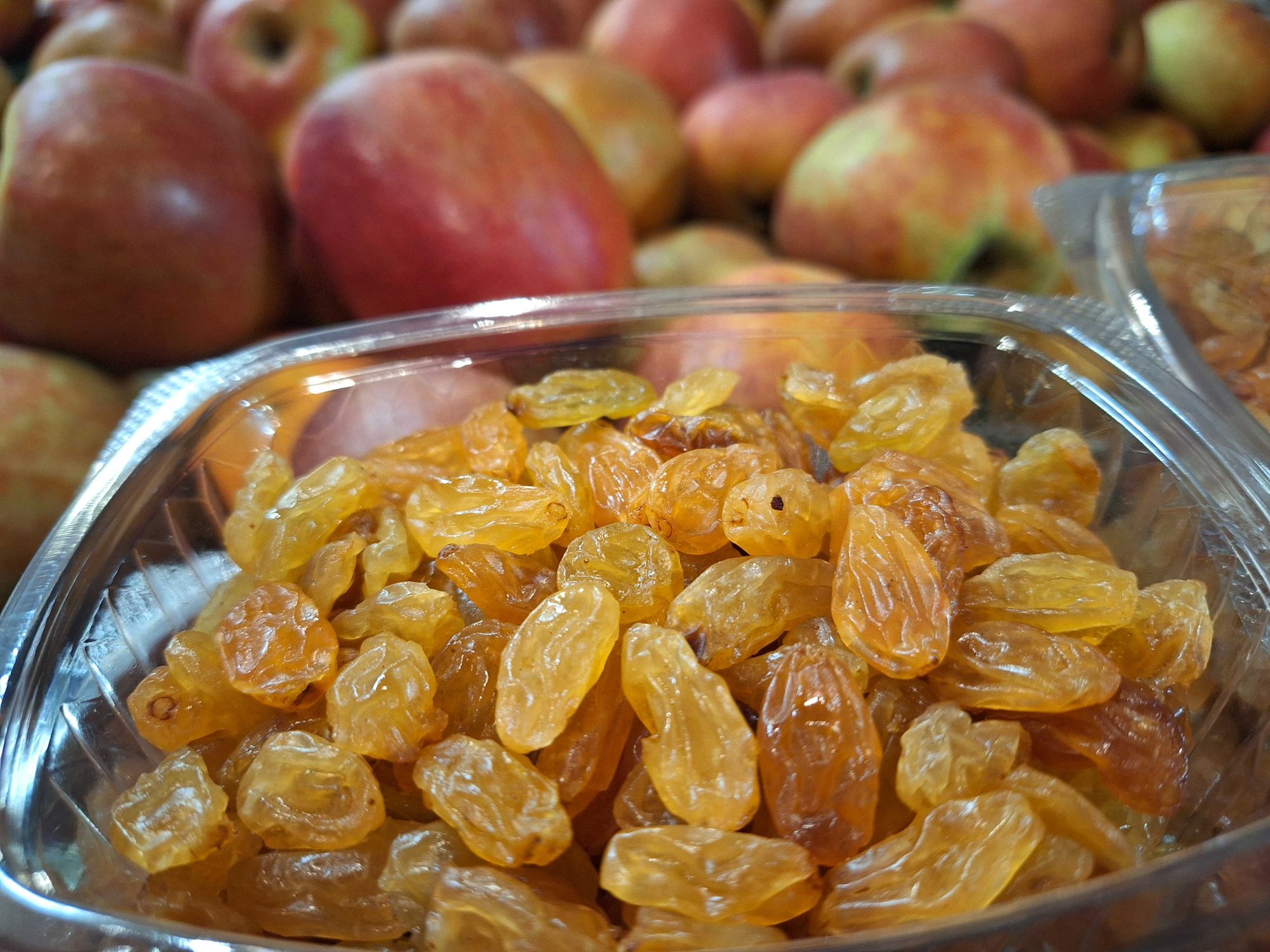 rozijnen met goudreinet rozijnen met goudreinet