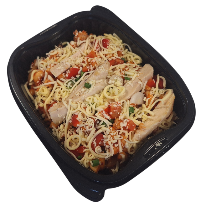 Macaroni met kip 