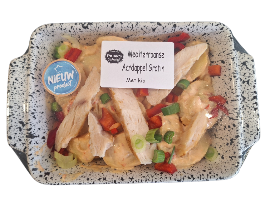 Stenen ovenschaal aardappel gratin mediterraan Stenen ovenschaal aardappel gratin mediterraan