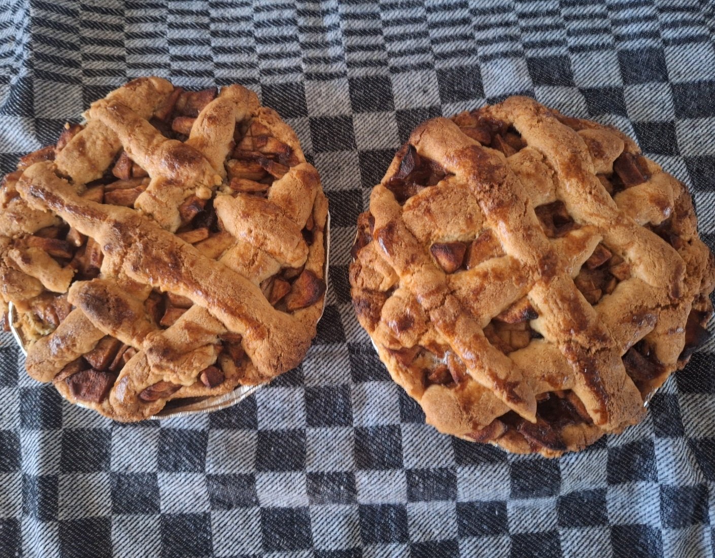 Voogd bakmix appeltaart gebakken 2