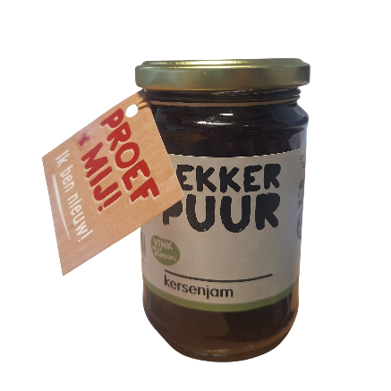 Lekker PUUR kersenjam