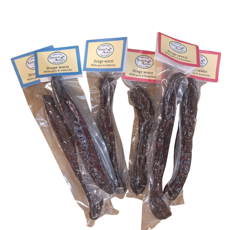 Droge wildworst assortiment 